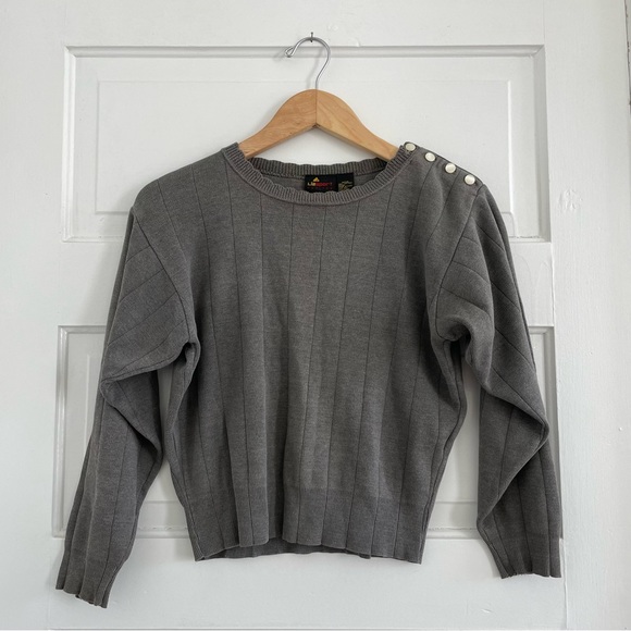 🤍SOLD🤍 VTG 80s Cotton Sweater - Picture 5 of 9